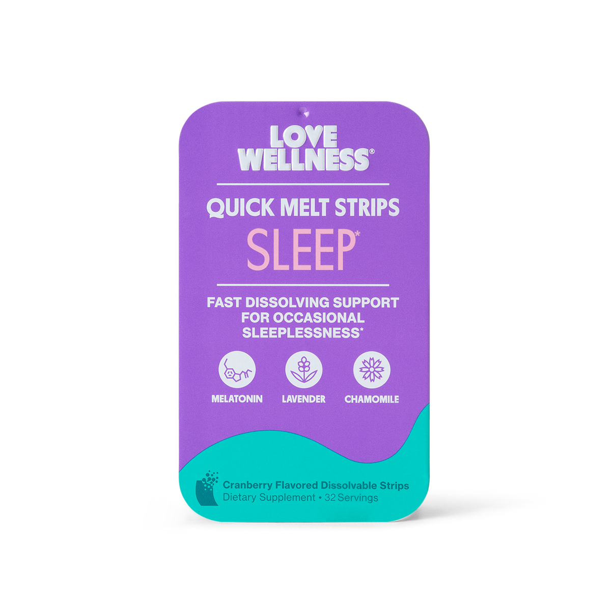 Sleep* Quick Melt Strips - 1 Pack D7